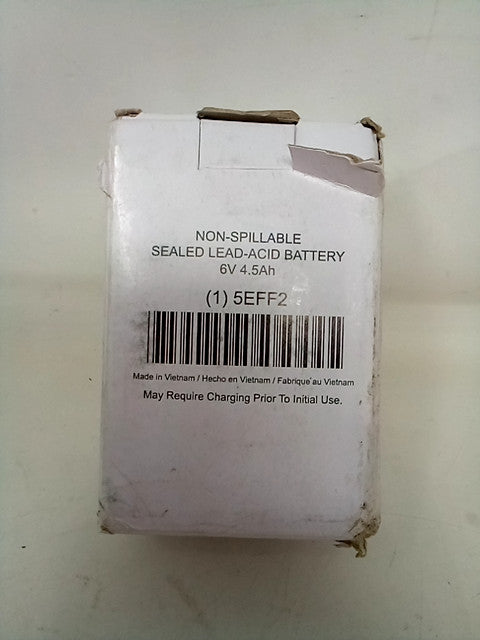 Non-Spillable Lead-Acid Battery