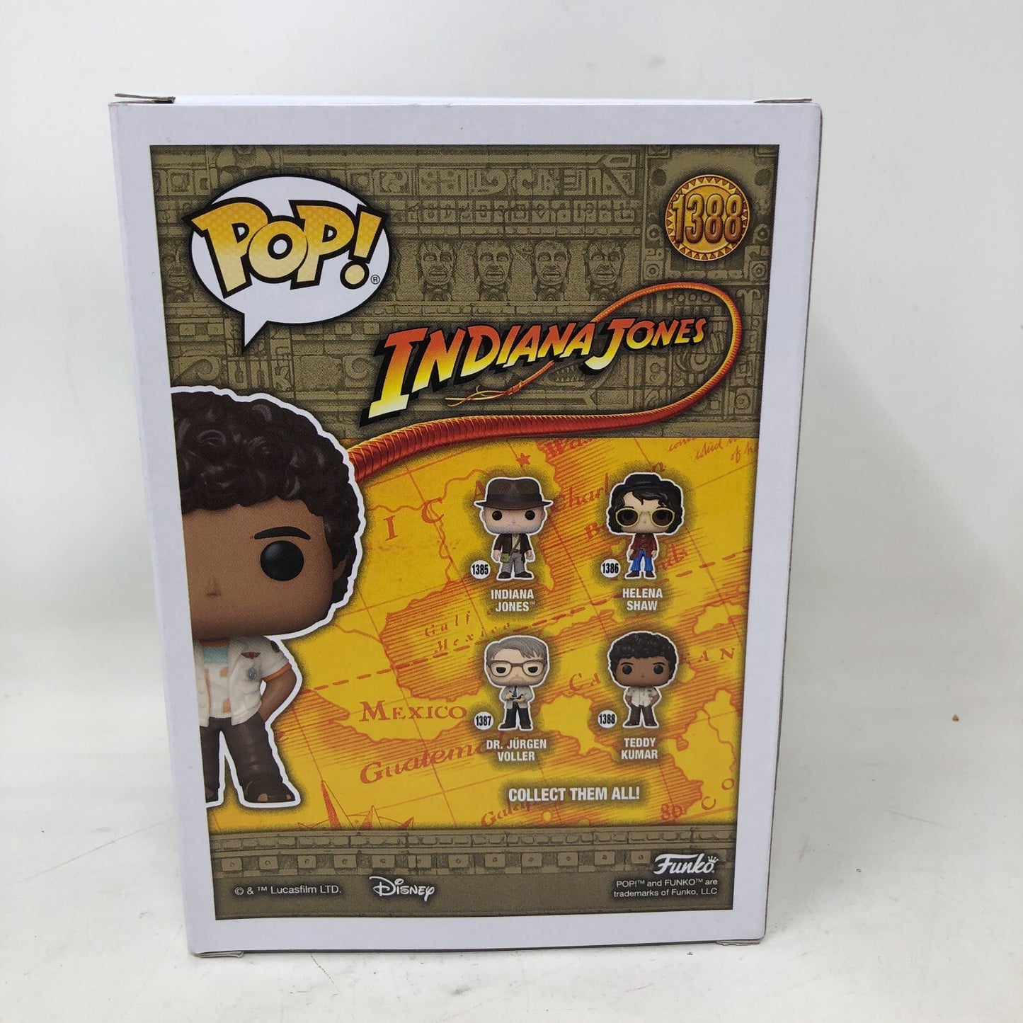 Funko Pop! Indiana Jones and the Dial of Destiny Teddy Kumar #1388