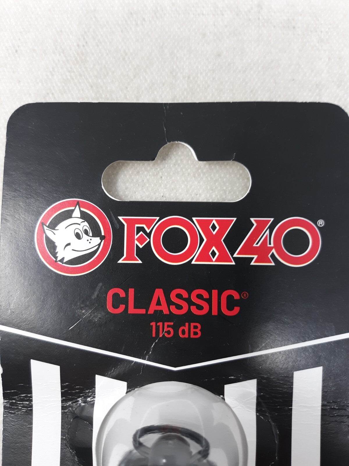 FOX 40 Classic Safety Whistle, Black