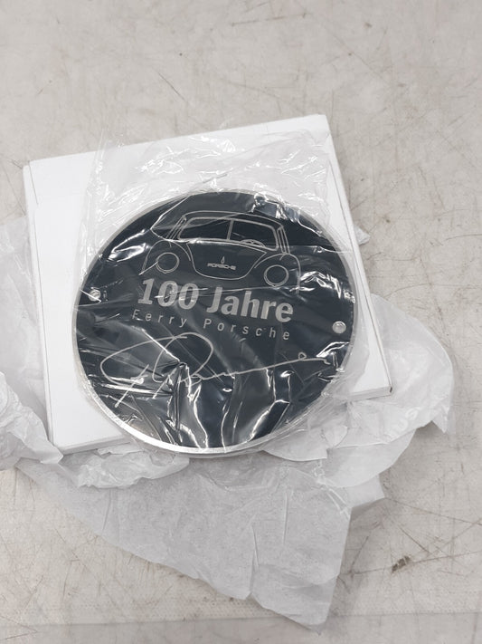 Porsche 100 Jahre Ferry Porsche Museum Plaque Limited Edition Metal Sign