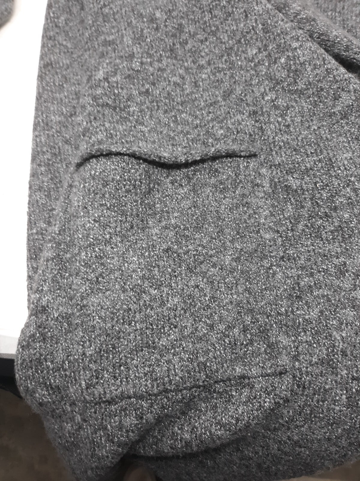 M Lounge Women Dark Grey Cardigan XS