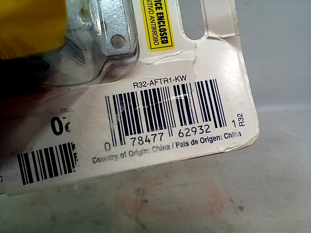 Leviton Tamper-Resistant AFCI Outlet AFTR1-KW