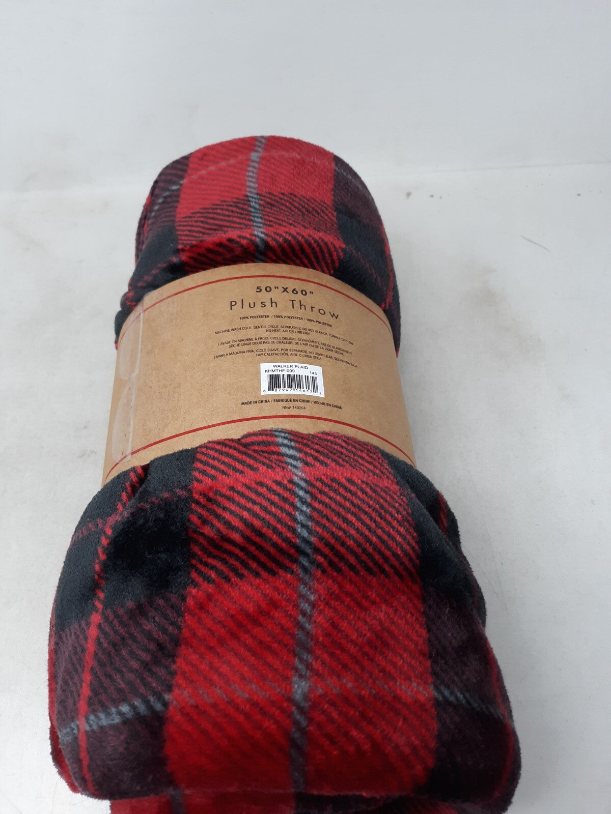 Spruce Cabin Lane Throw Blanket Soft Plush Fleece 50" x 60"