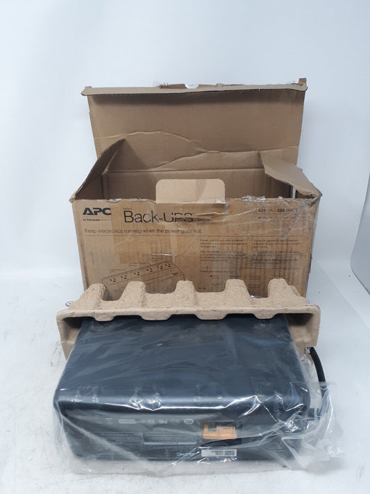 APC Back-UPS 425VA 255W Battery Backup & Surge Protector (Model BE425M)