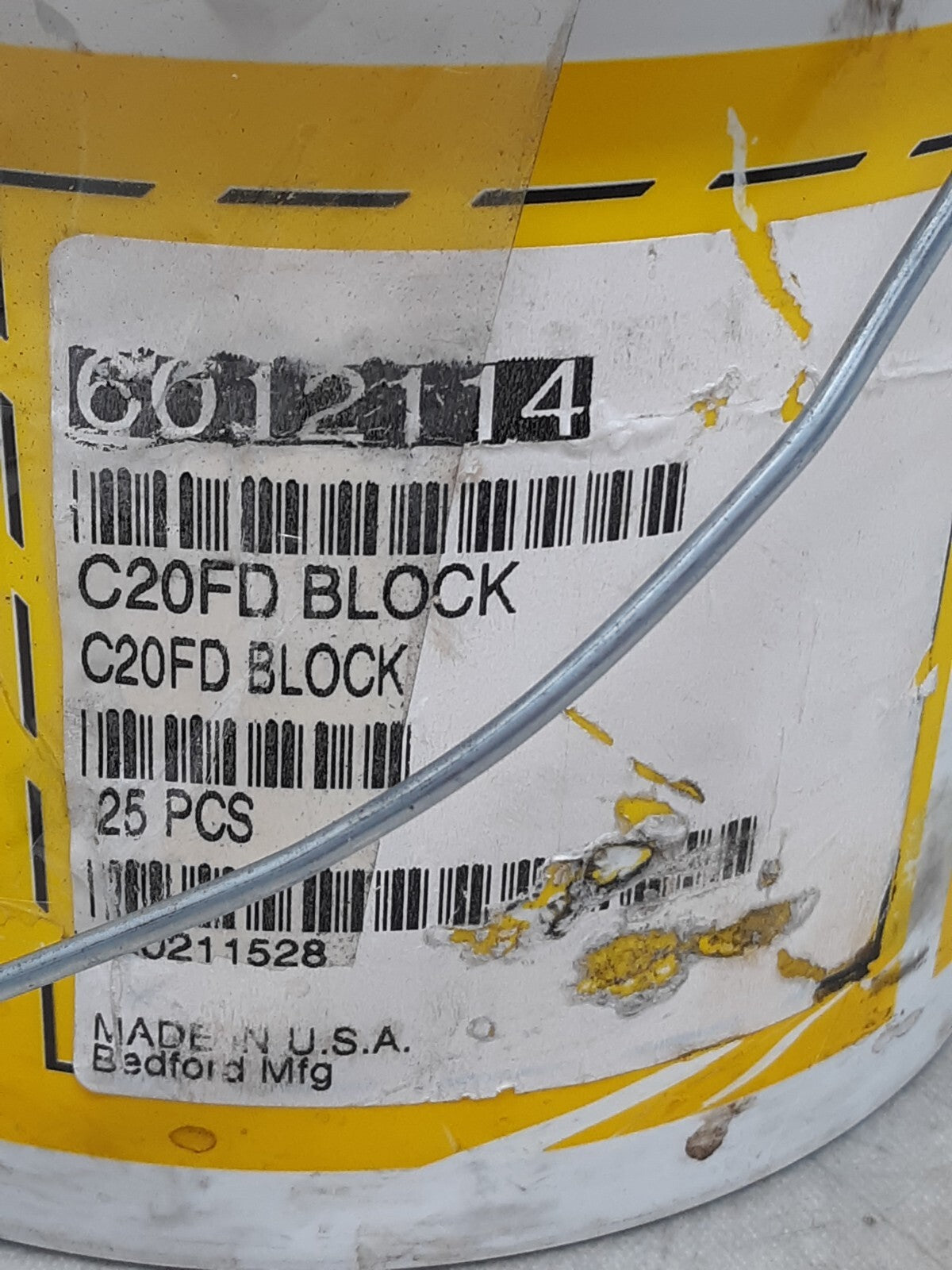 25pcs KENNAMETAL C20FD 6012114 UNDERGROUND MINING RADIALS 28mm SERIES