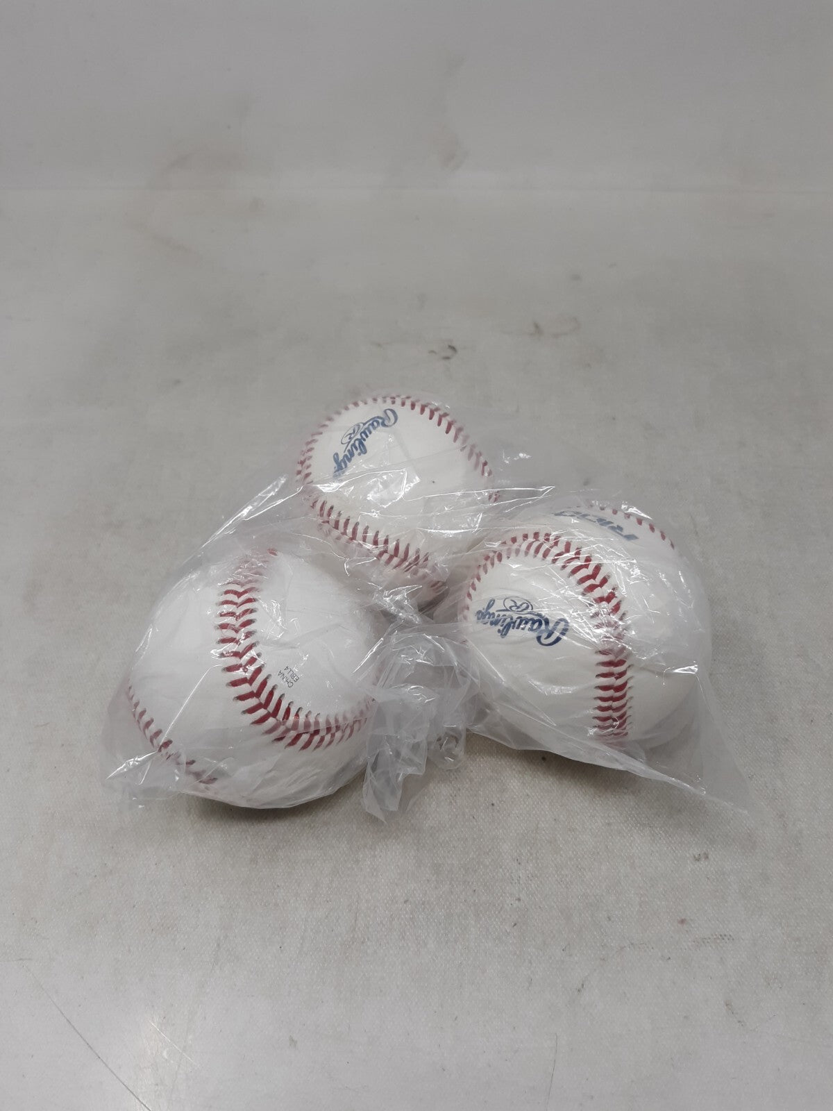 Set of 3 R100-P Practice Baseballs Collegiate High School Youth