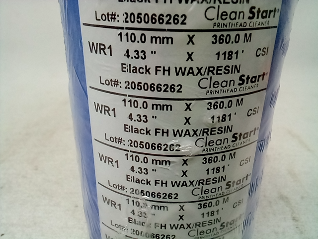 Clean Start Black FH Wax/Resin 4.33