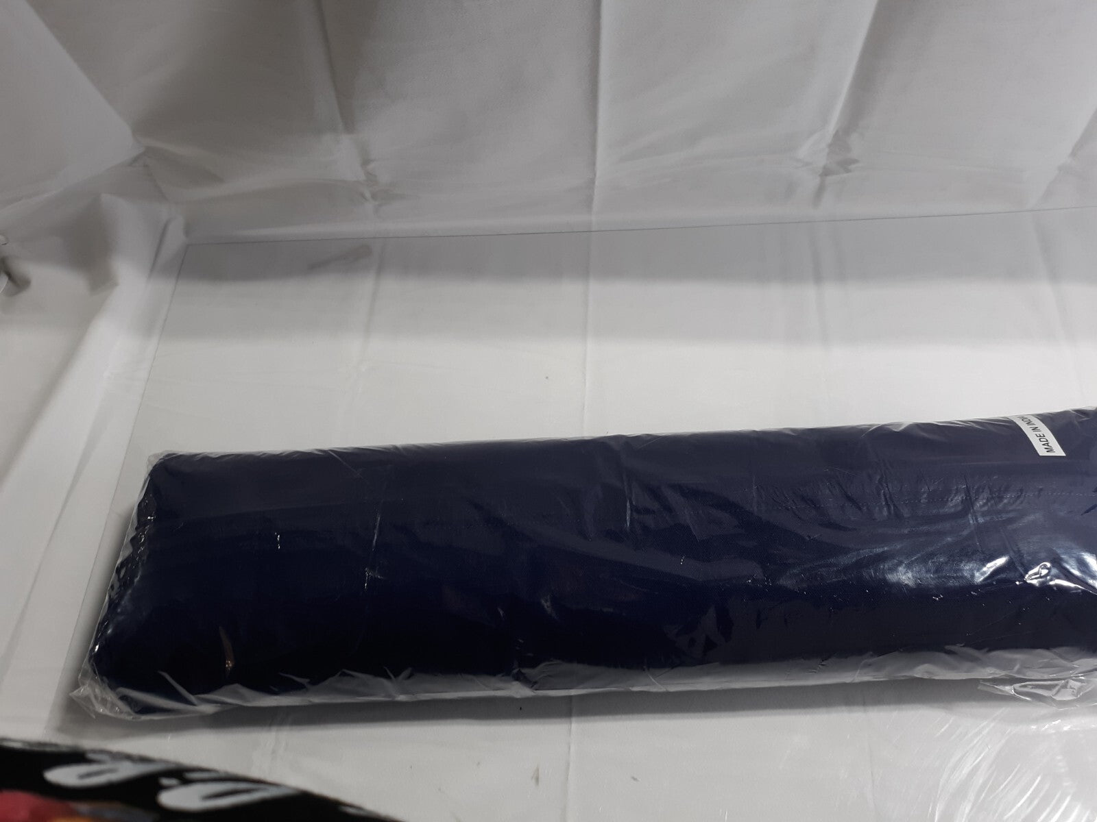 Yoga Bolster Rectangular Meditation Pillow 25" x 3" x 6" - Dark Blue
