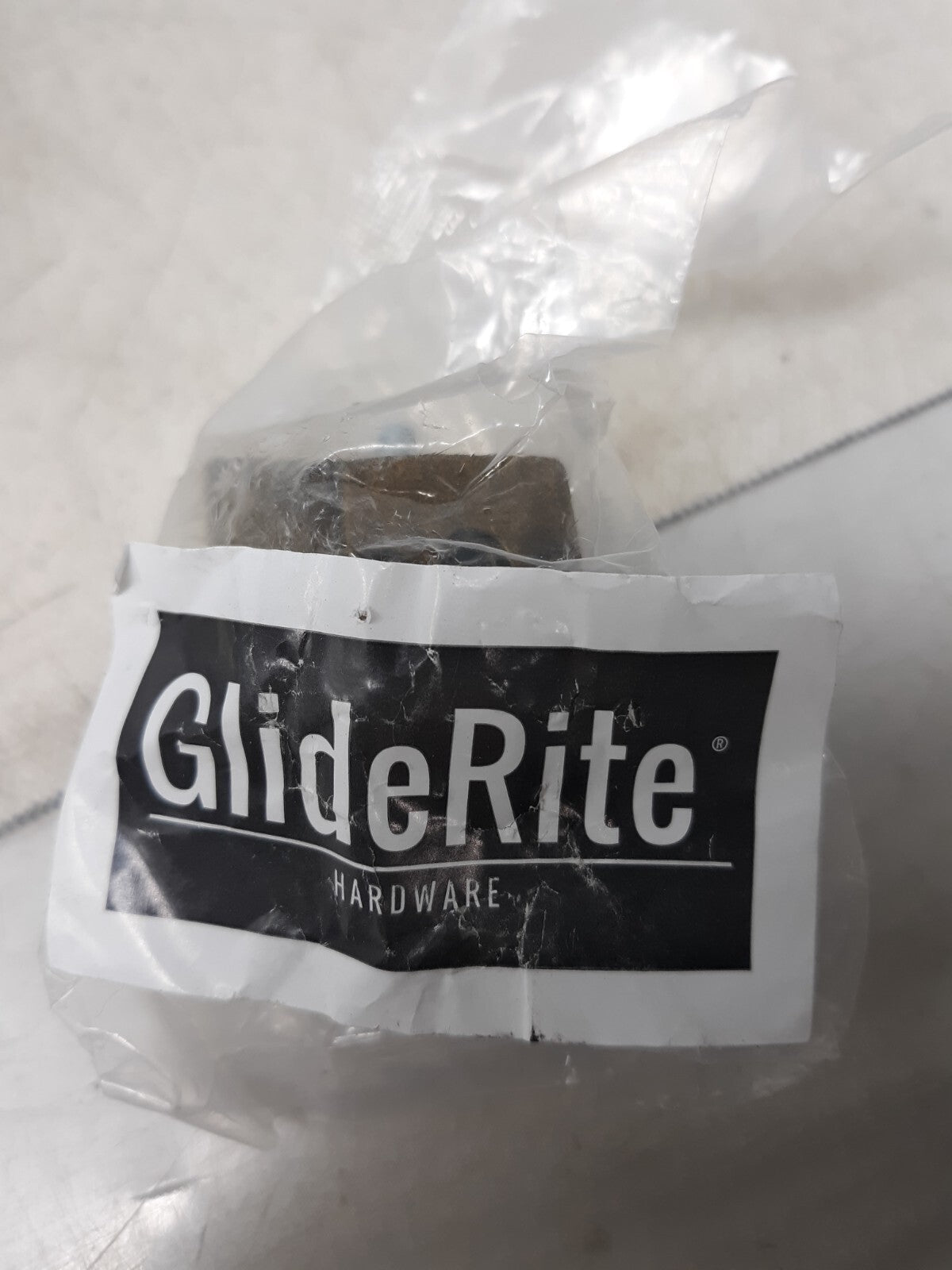 Lot of 9 GlideRite 7/8" Square Pyramid Cabinet Hardware Knob Oil Rubbed Bronze