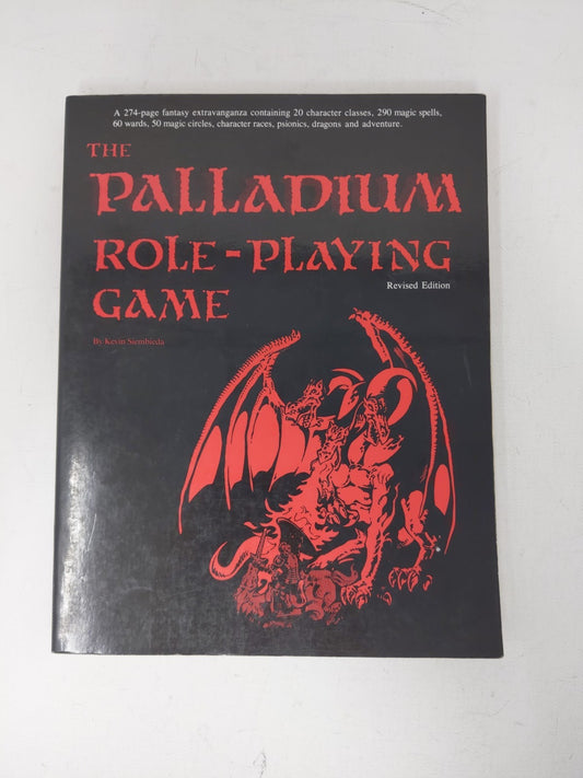The Palladium Role-Playing Game Player's Guide by Kevin Siembieda 1988 Revised