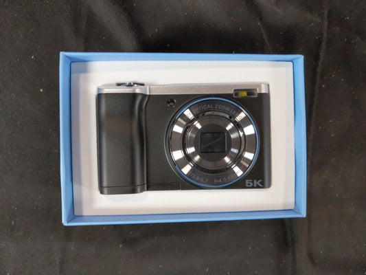 5K Digital Camera with 64GB Card, Touch Screen & 10X Optical Zoom, 56MP Front
