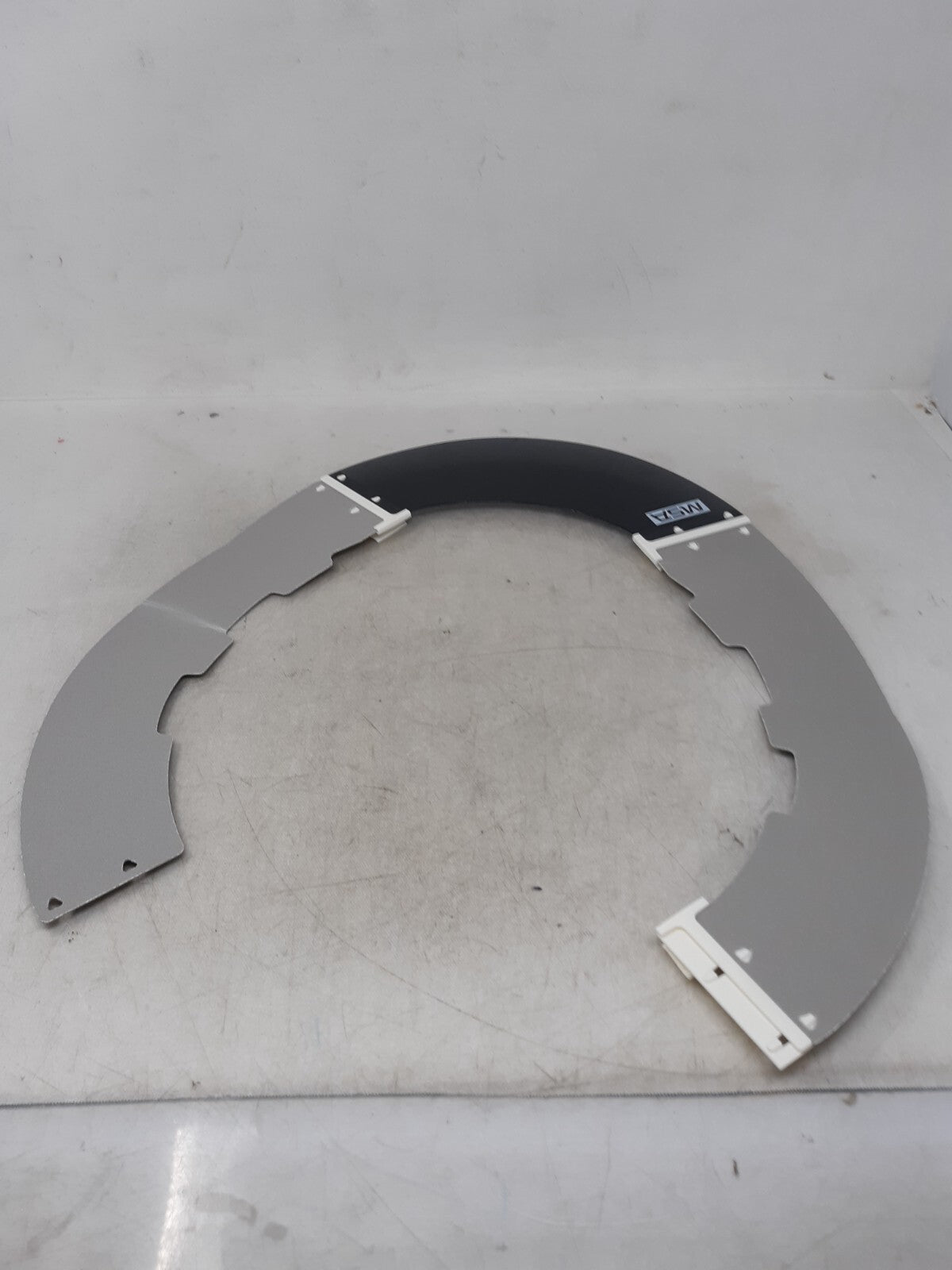 MSA 697290 Visor,Polycarbonate,Gray/White 1MDV7