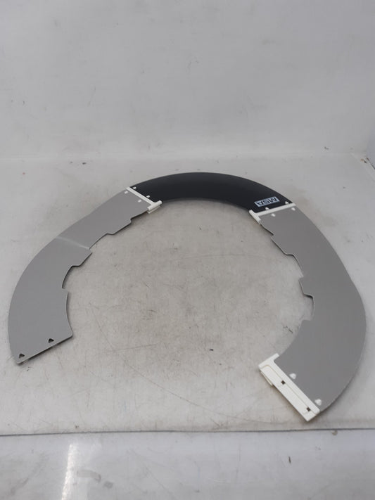 MSA 697290 Visor,Polycarbonate,Gray/White 1MDV7