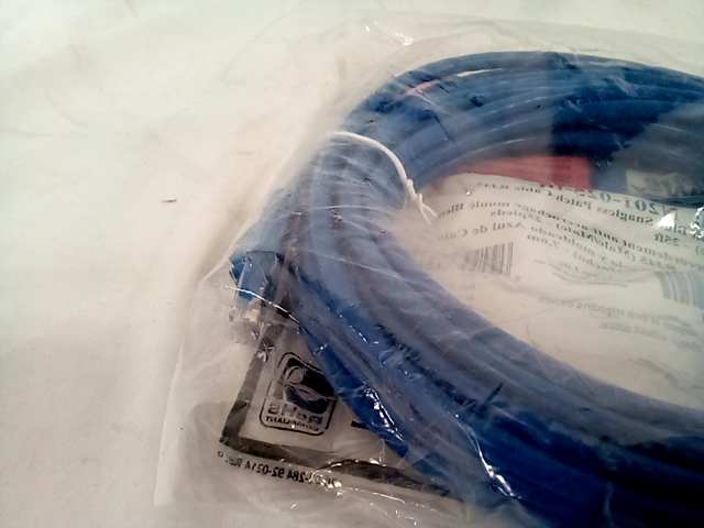 Tripp Lite Cat6 Snagless Molded Patch Cable, 25 Ft.,Blue N201-025-BL