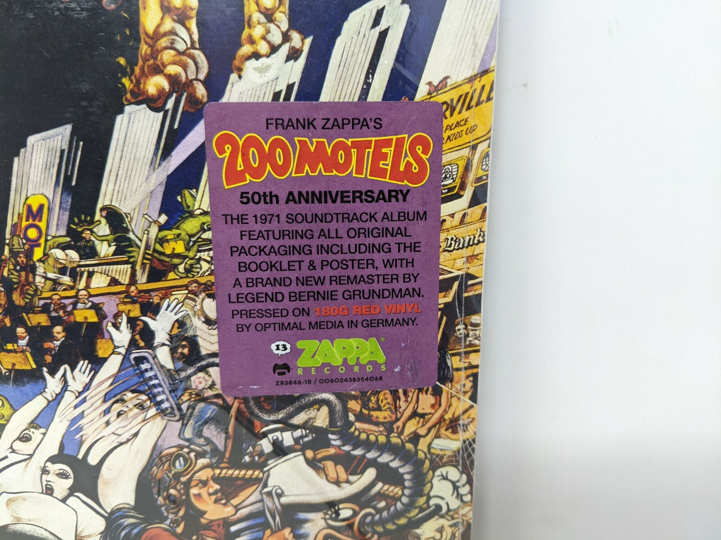 Frank Zappa - 200 Motels - 50th Anniversary 2X LP Red Vinyl