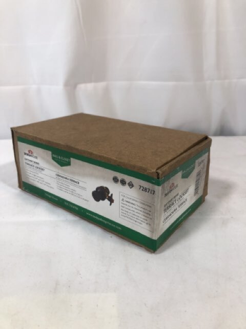 Design House Terrace Reversible Passage Door Knobset with 6-Way Latch - Oil Rubb