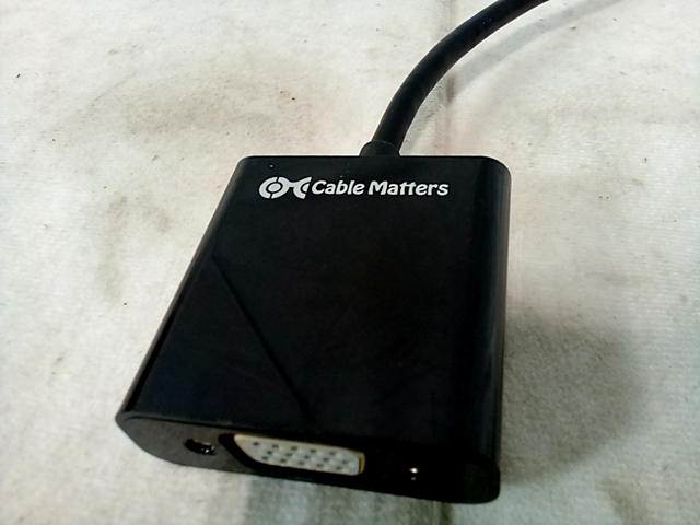 Cable matters black ethernet network cable, has scratches
