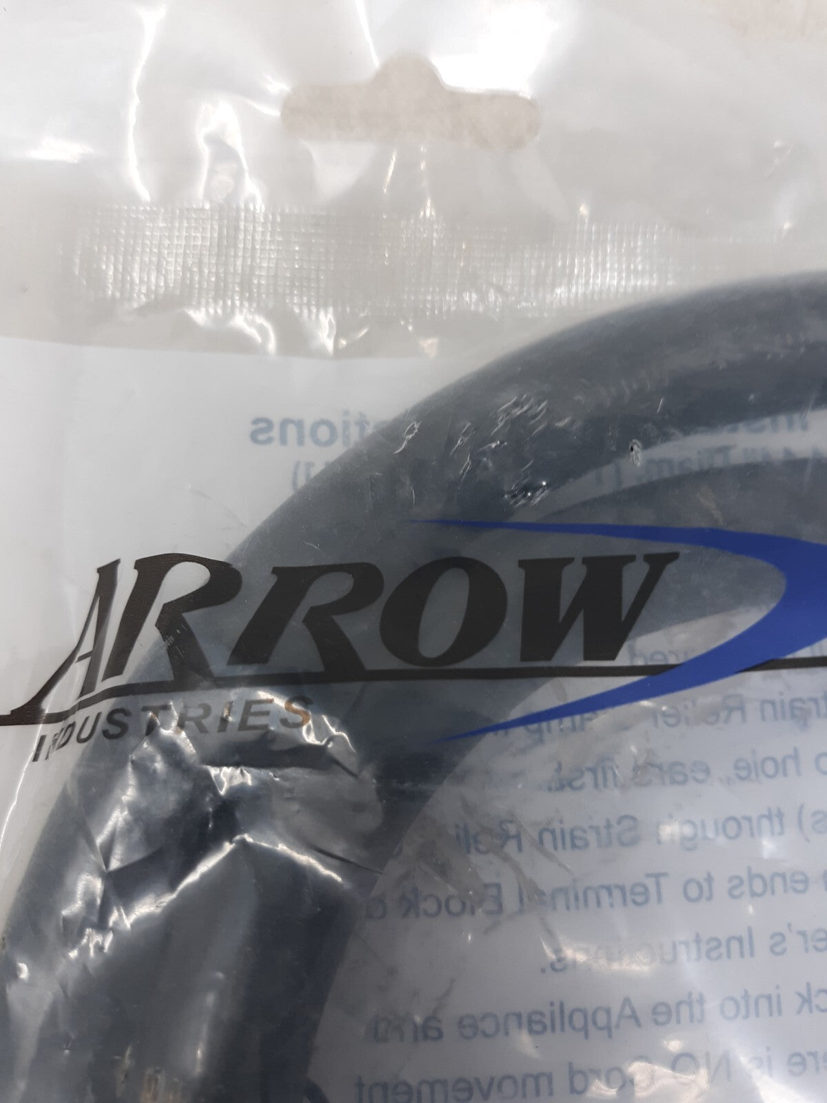 Arrow Industries 30 Amp Dryer Cord Kit 60-56A 6 Ft Angle Cap 4-#10 Gauge