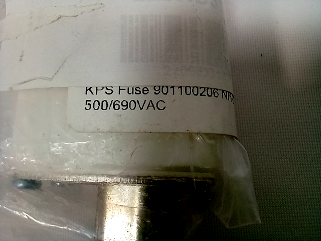 KPS Fuse 901100206 500/690VAC NH-00 504