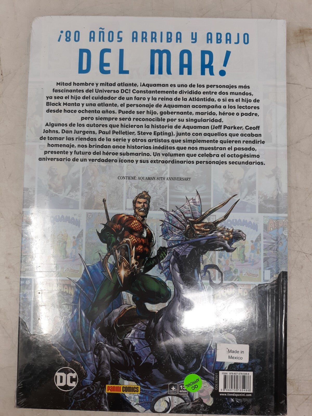 Aquaman: Especial 80 Aniversario (Hardcover, Spanish, Panini Comics)