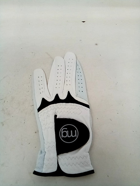 MG Golf Tech Grip Ladies Left Small Golf Glove - White - Cabretta Leather