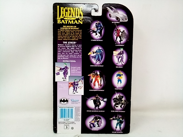 Kenner Legends of Batman The Joker with Snapping Jaw