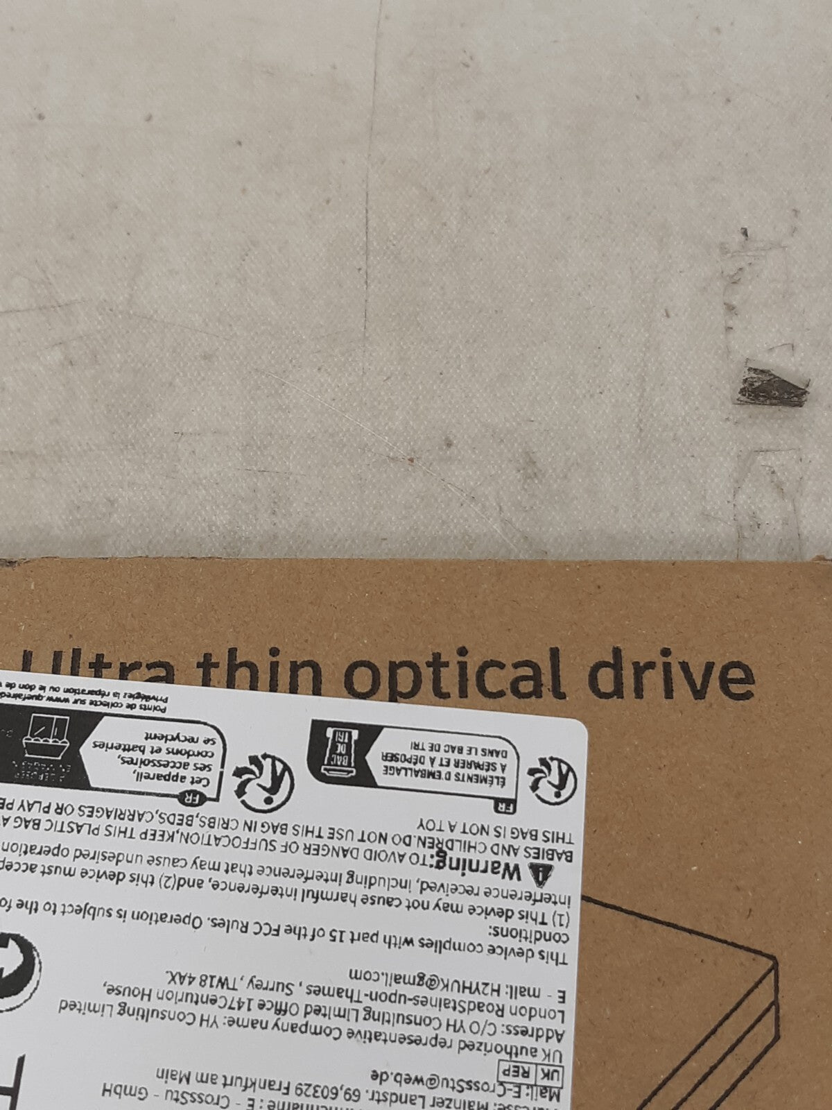 Ultra-Thin External Optical Drive