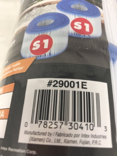Intex  Pool Filter  2.8 in. H X 4.25 in. W X 4.25 in. L (2058968)