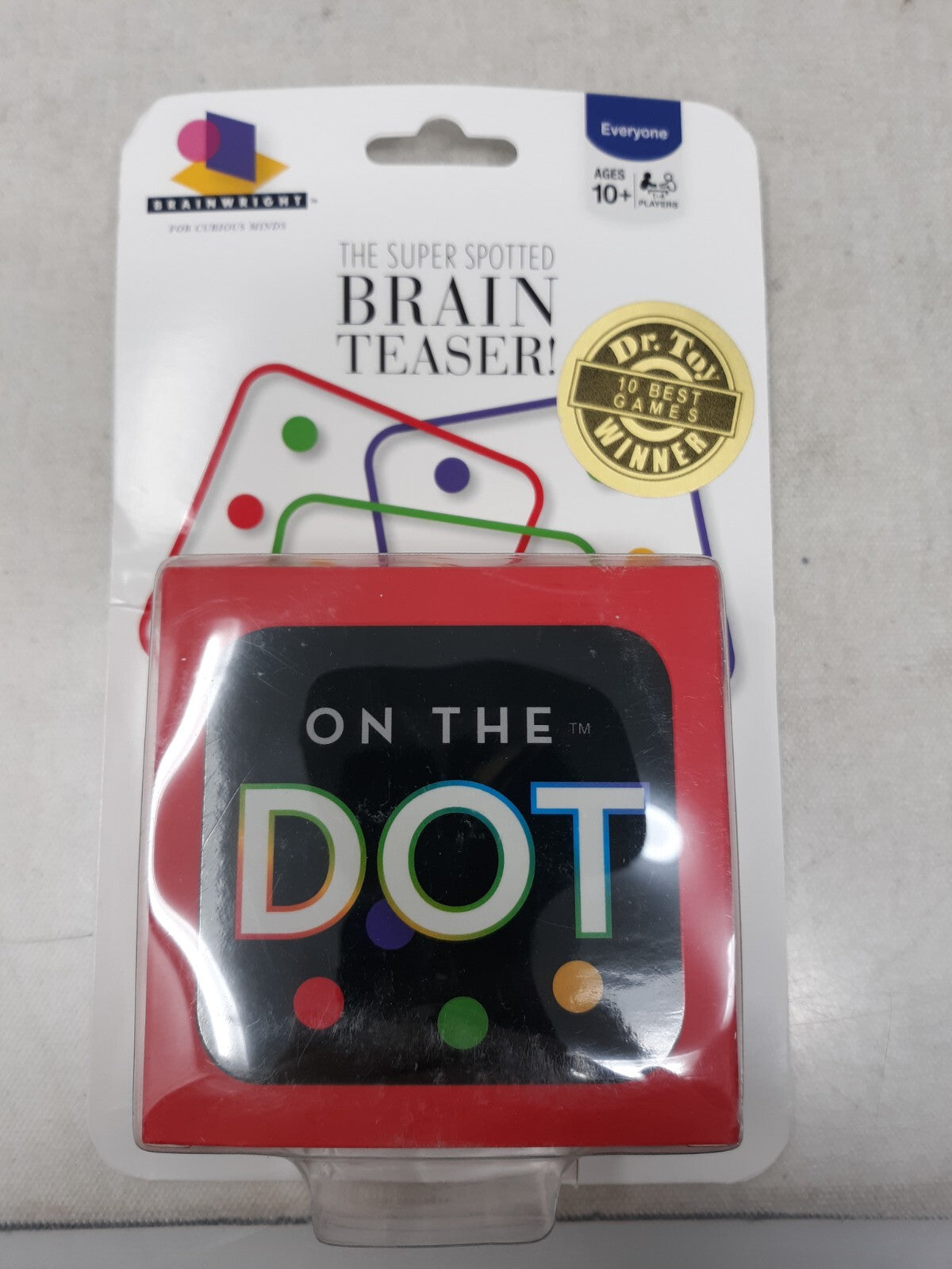 New Brainwright On The Dot Brain Teaser Puzzle Game - Perfect Travel Game