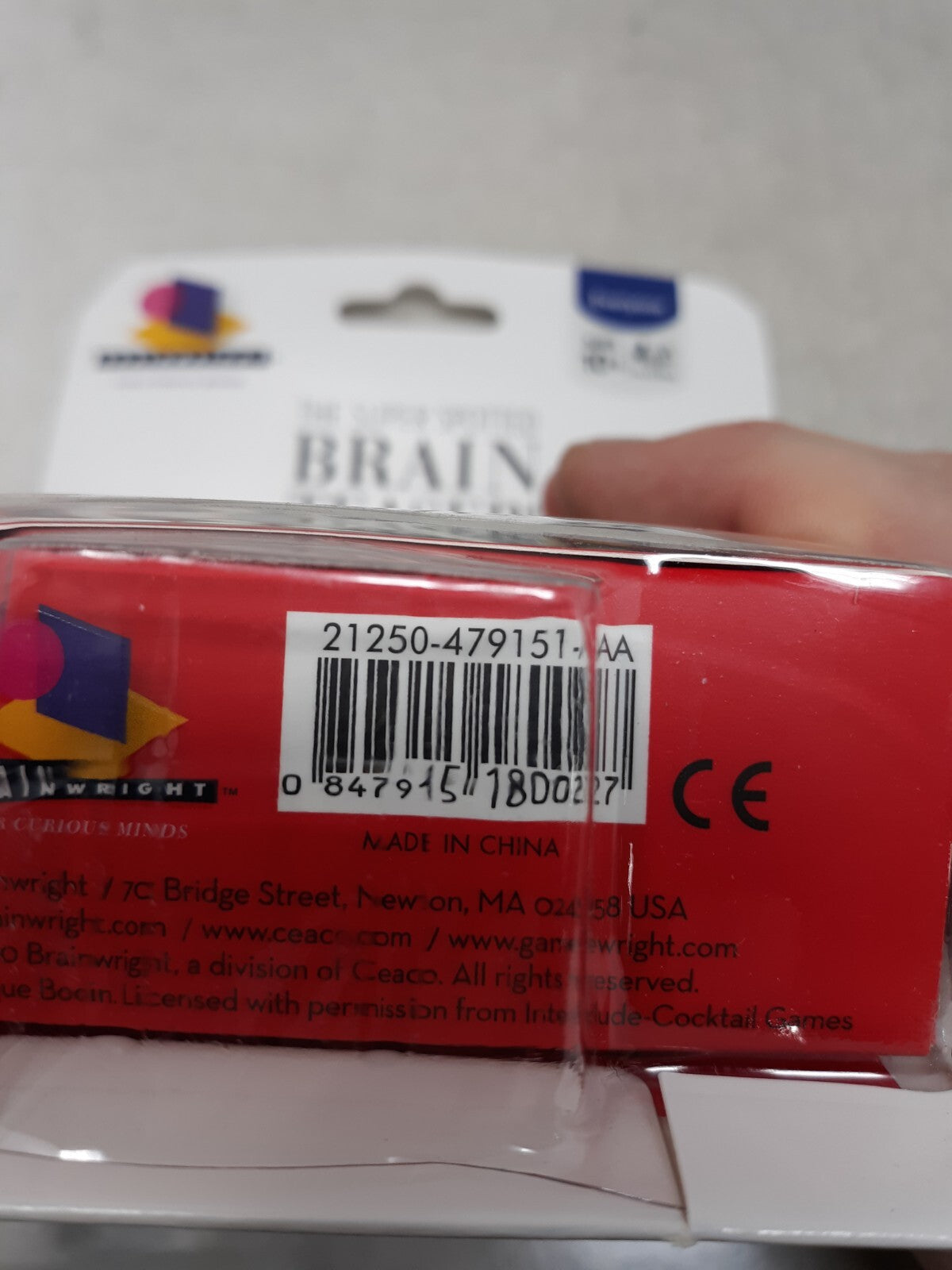 New Brainwright On The Dot Brain Teaser Puzzle Game - Perfect Travel Game