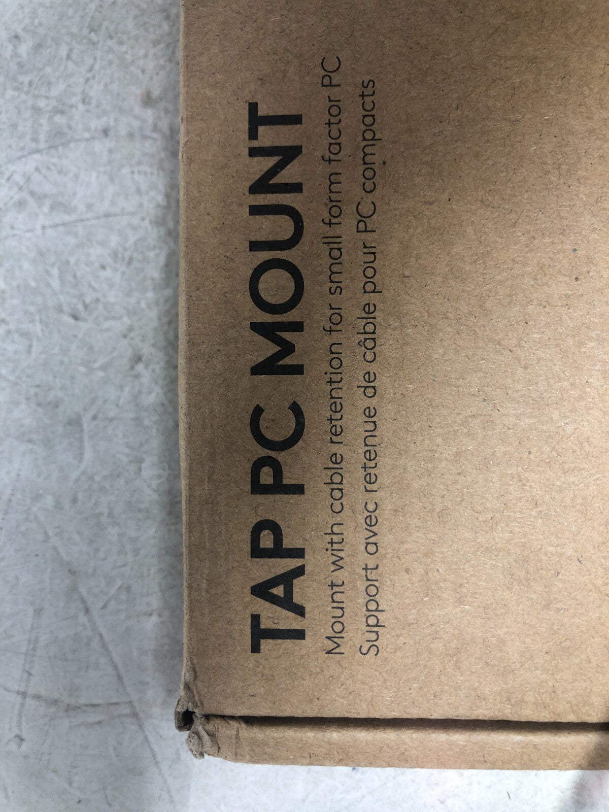 Logitech Tap PC Mount Sealed Steel | 939-001825 Black.