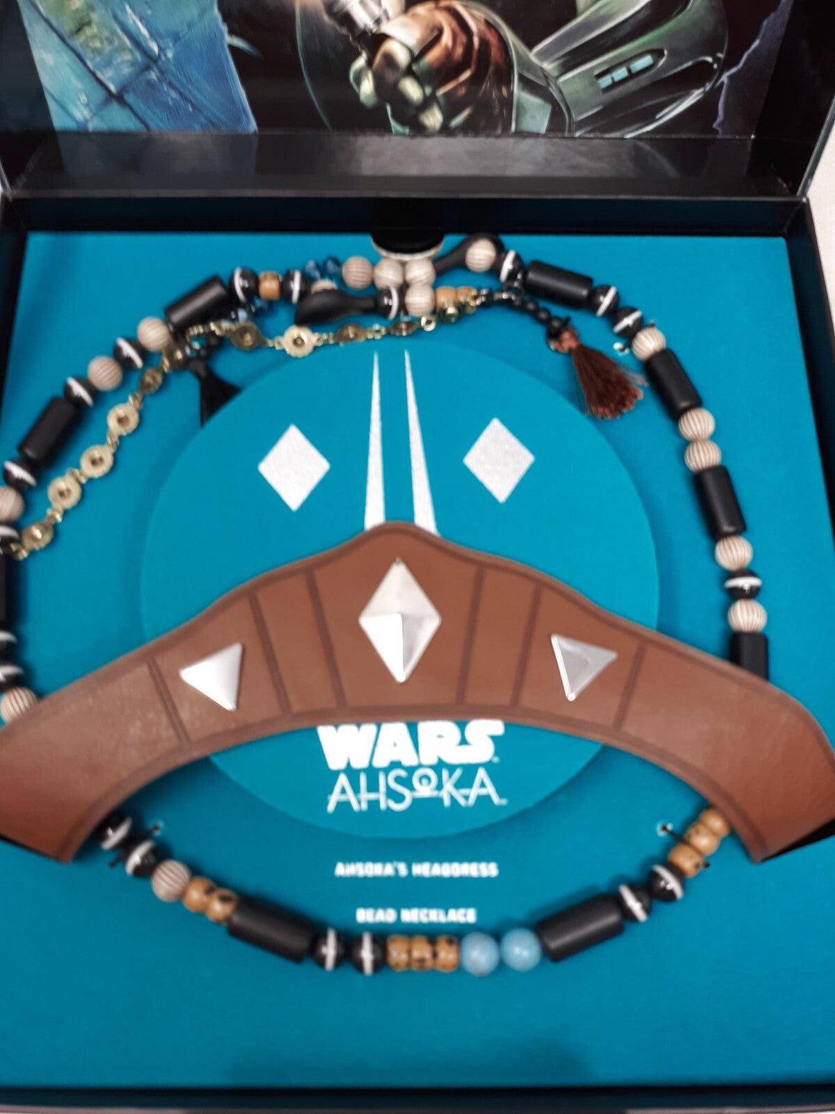 Limited Edition Ahsoka Tano Crown and Necklace. 3067 out of 8000