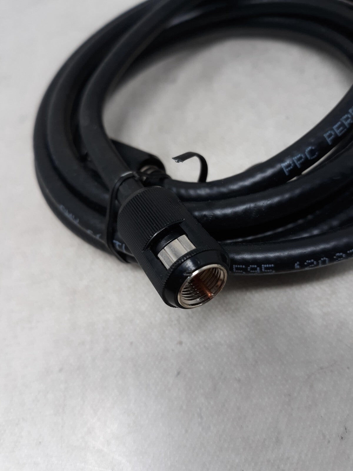 6 FT feet COAX RG6 Antenna Satellite HDTV VCR TV Coaxial Cable BLACK