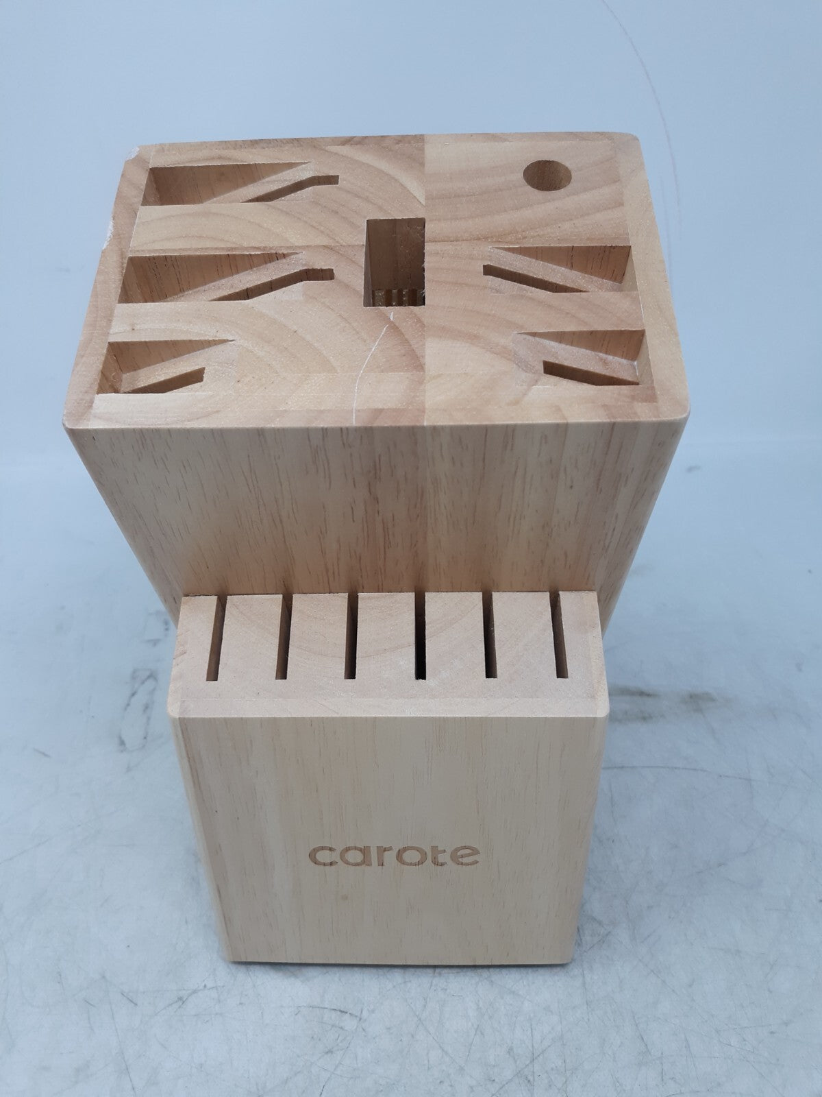 Carote Kitchen Knife Block Set Stainless Steel Dishwasher Safe (14-Piece)