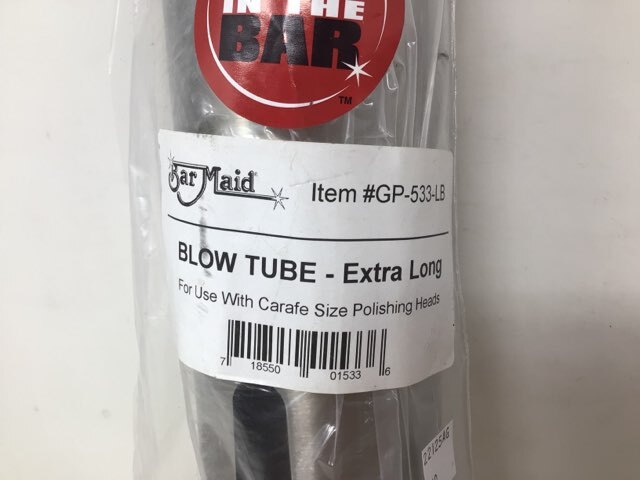 Bar Maid GP-533-LB Extra Large Warm Air Blow Tube Chrome