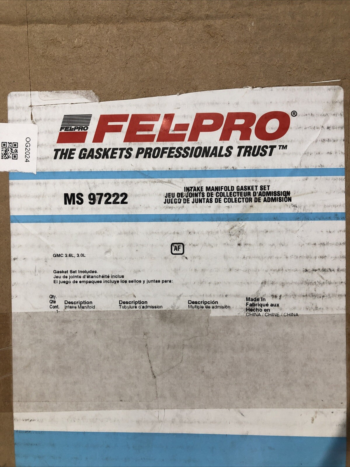 Fel-Pro MS97222 Intake Manifold Gasket Set