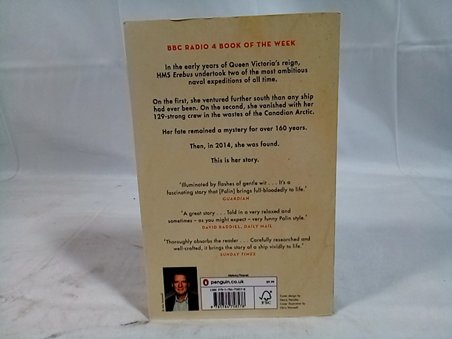 Erebus: the Story of a Ship by MICHAEL PALIN - has Water Marks