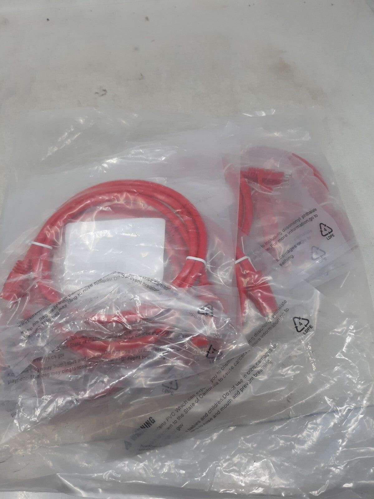 LOT OF 10 Flexboot Cat6 Ethernet Patch Cable nternet RJ45 Stranded UTP 3ft Red
