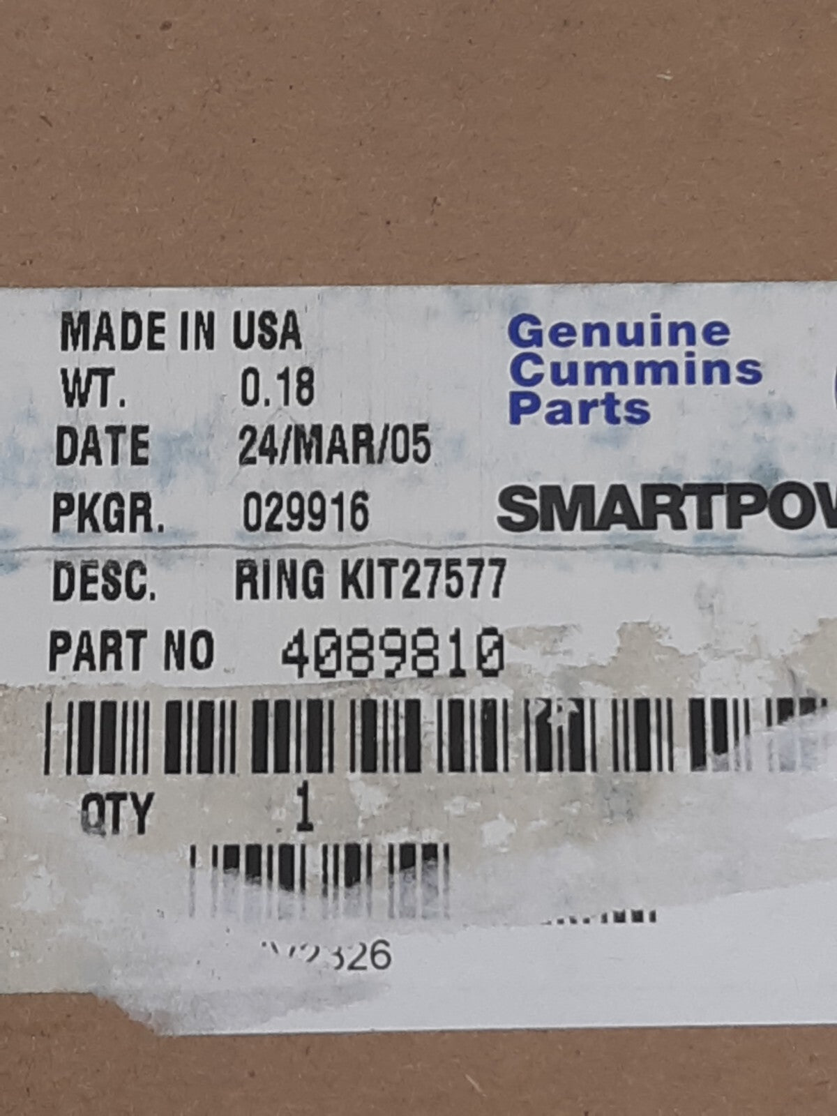4089810 Engine Piston Ring Set for Cummins