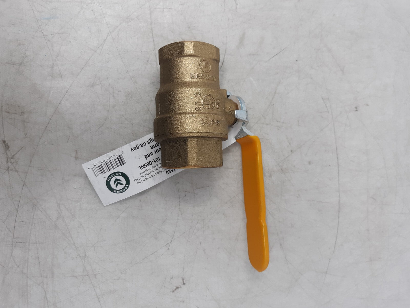 Legend Valve T-1002NL 1" Brass Full Port No Lead Ball Valve