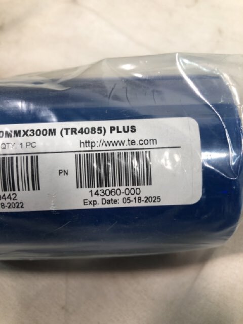 Thermally Transfer Ribbon 110MMX300M Black 4.33" X 984"