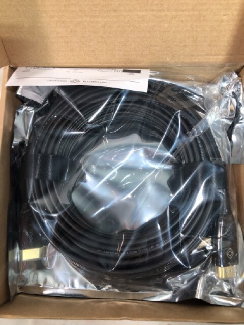 BLACK BOX AOC-HL-H2-15M High Speed HDMI 2.0 Active Optical Cable AOC 15m Black