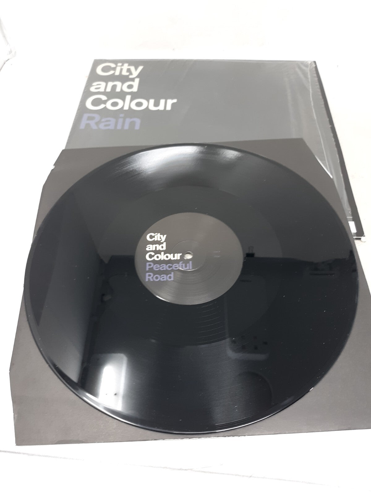 City And Colour Peaceful Road/Rain (Vinyl)