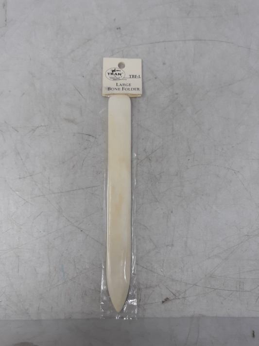 Tran TBF-L Large Bone Folder 8" for Bookbinding Paper Crafts Creasing Tool