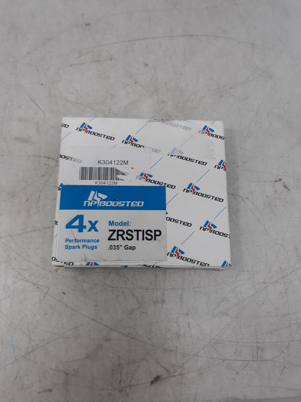 NPBoosted ZRSTISP Performance Spark Plugs Set of 4 0.035” Gap