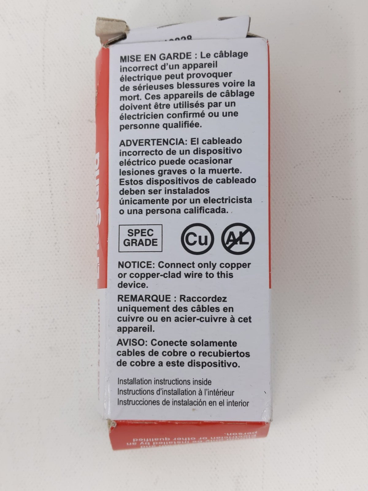Legrand Radiant 8300-HW Duplex Receptacle 20A 125V Compact Hospital Grade-10 Pck