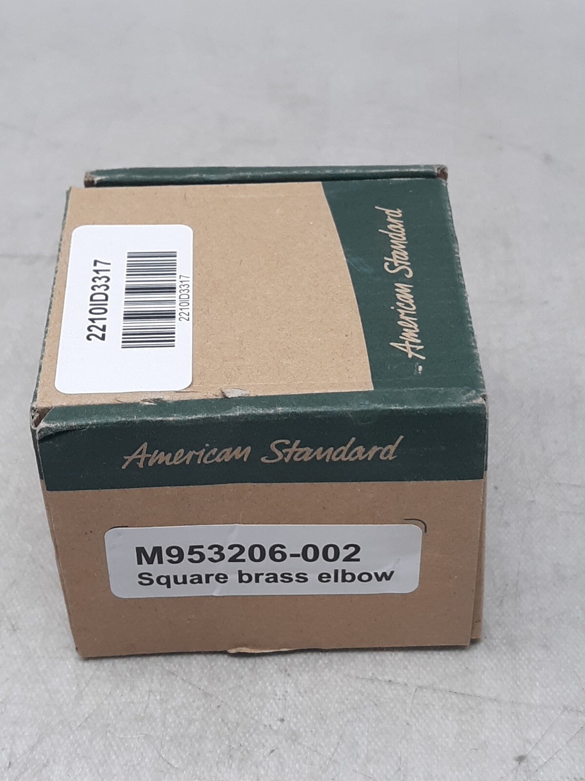American Standard Chrome Square Brass Elbow M953206-002