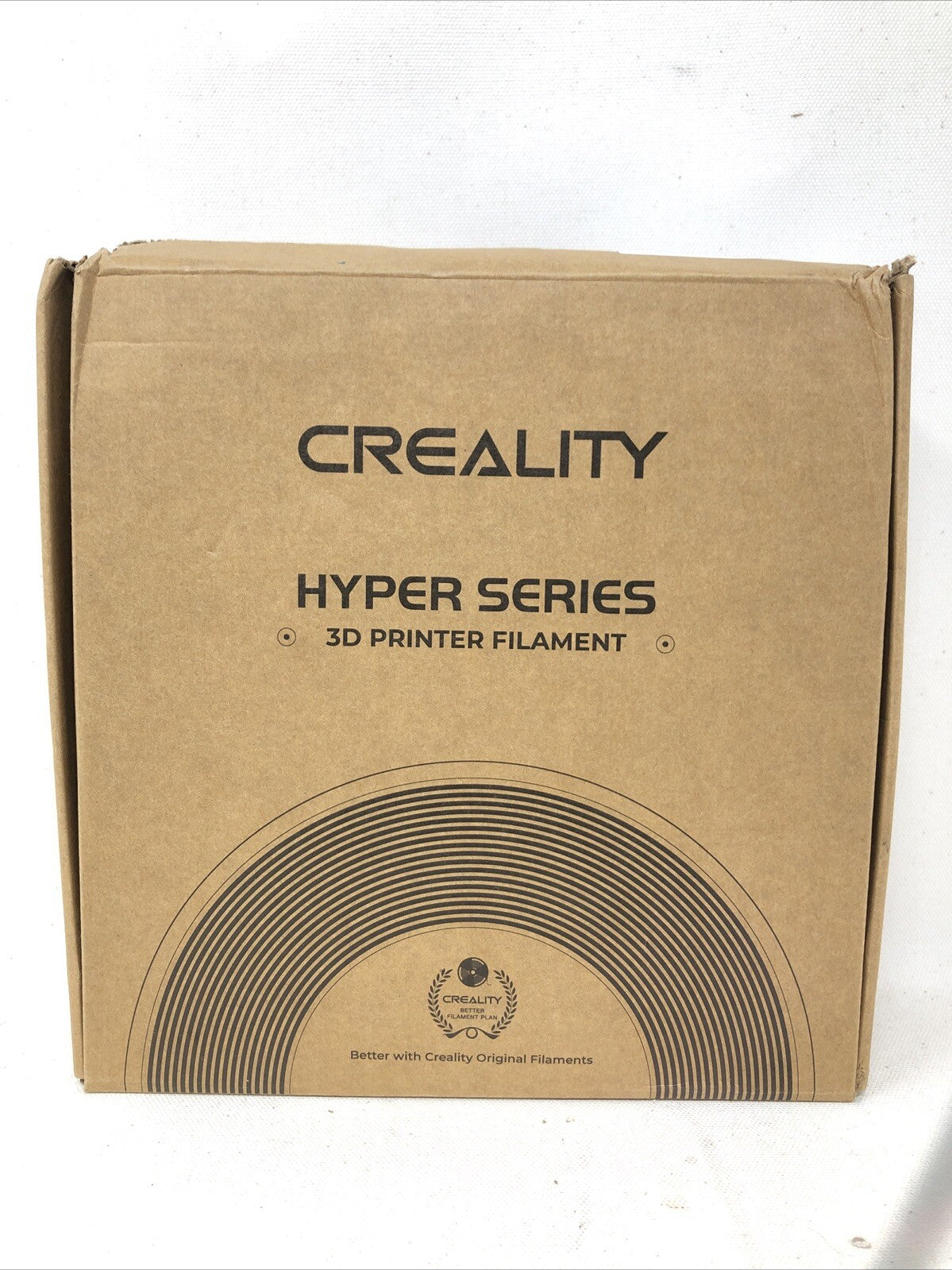Creality White Filament 1.75mm Hyper PLA High Speed 30-600mm 3D Printer Filament