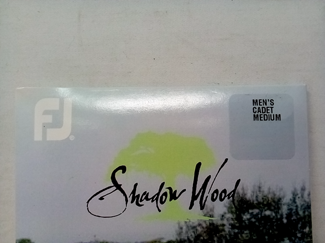 Foot Joy Shadow Wood Men's Cadet Medium 96652E Left, Pearl Color