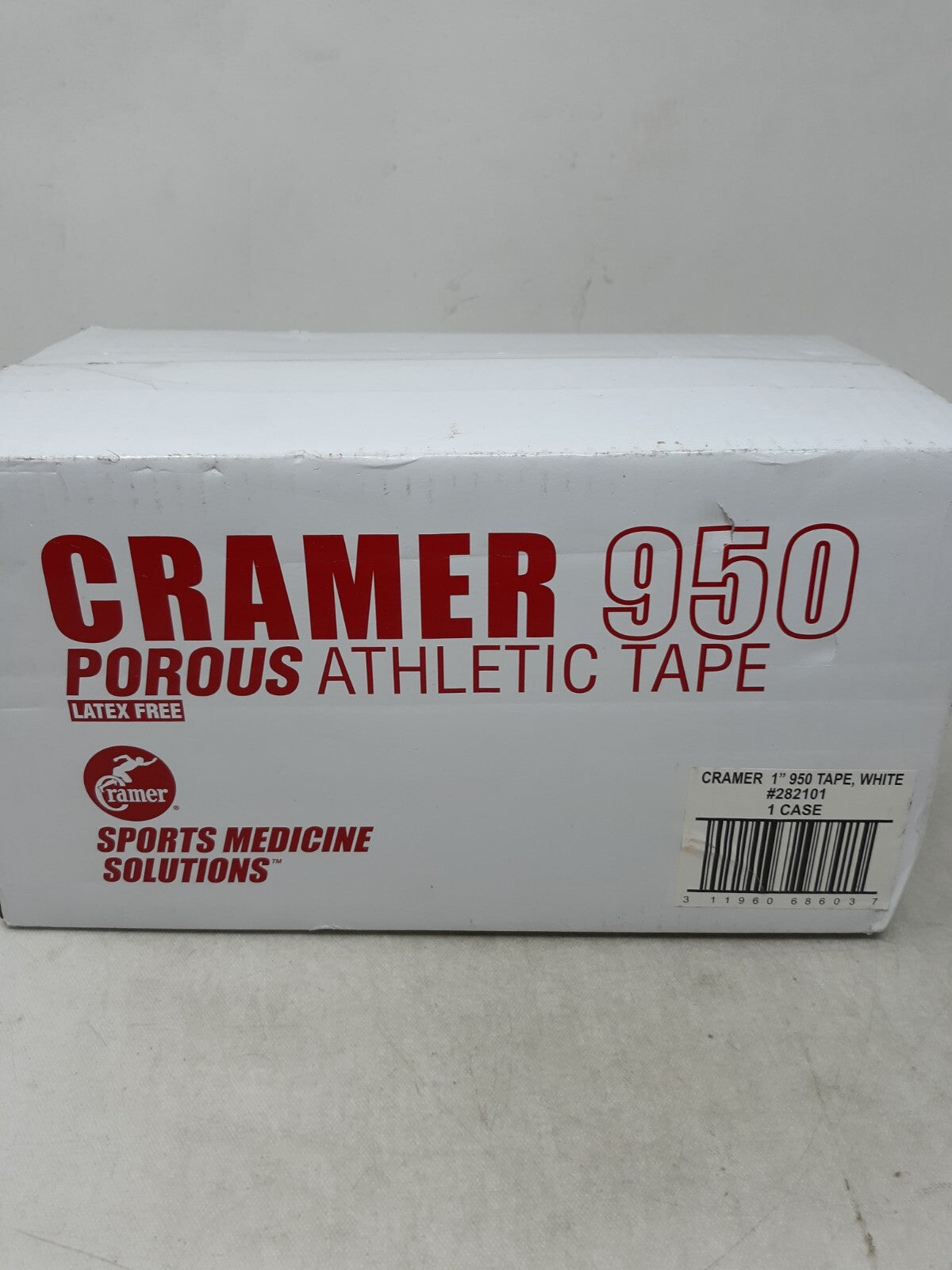 MM Cramer 950 Porous Athletic Tape, 48/case is 1" x 15 yds